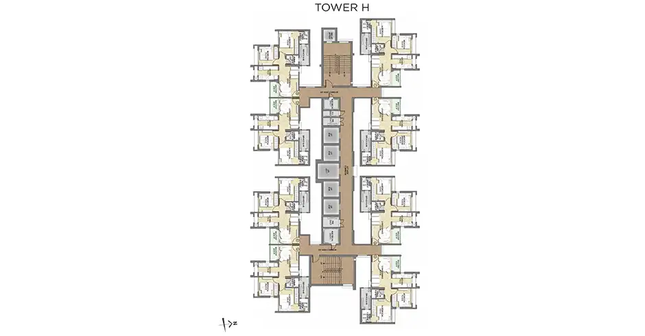 Raymond Realty Thane Floor Plans