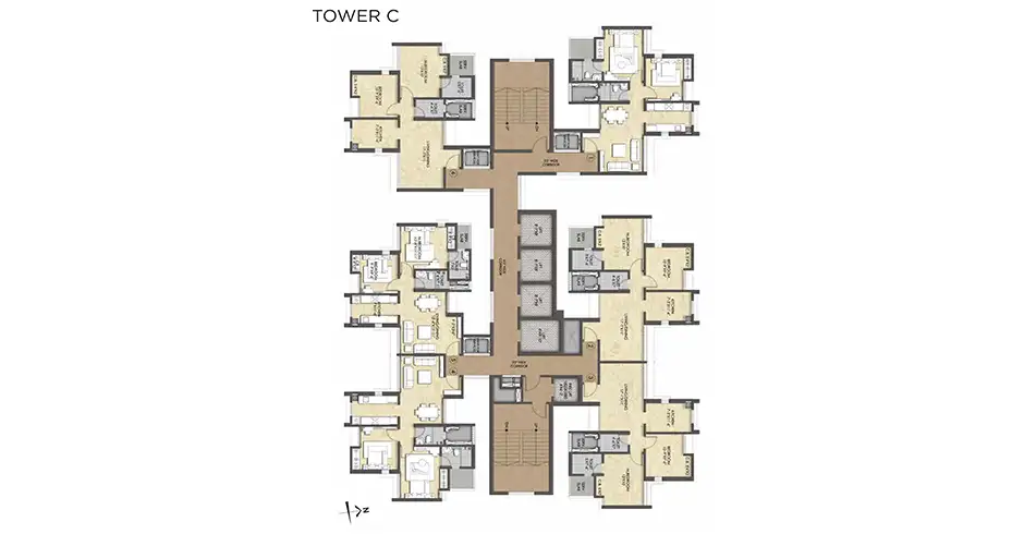 Raymond Realty Thane Floor Plans