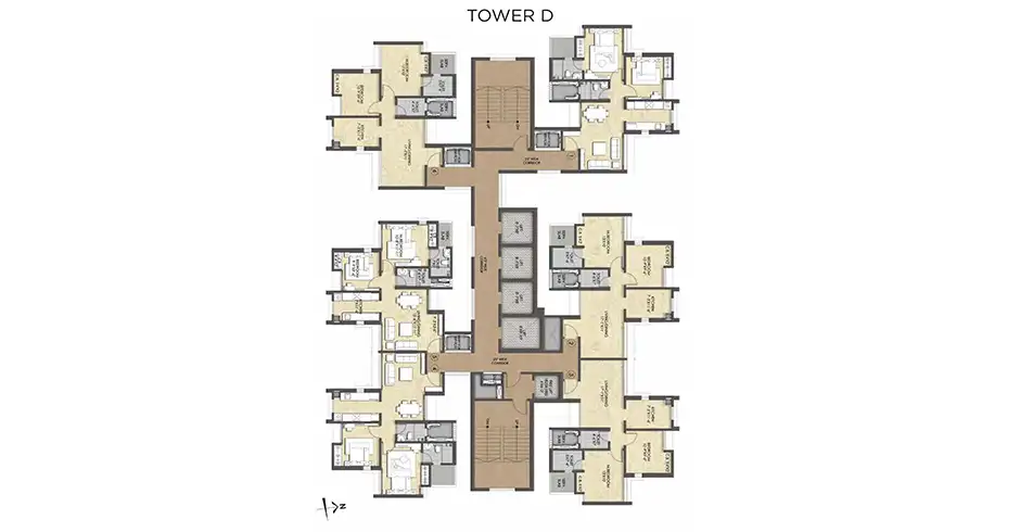 Raymond Realty Thane Floor Plans